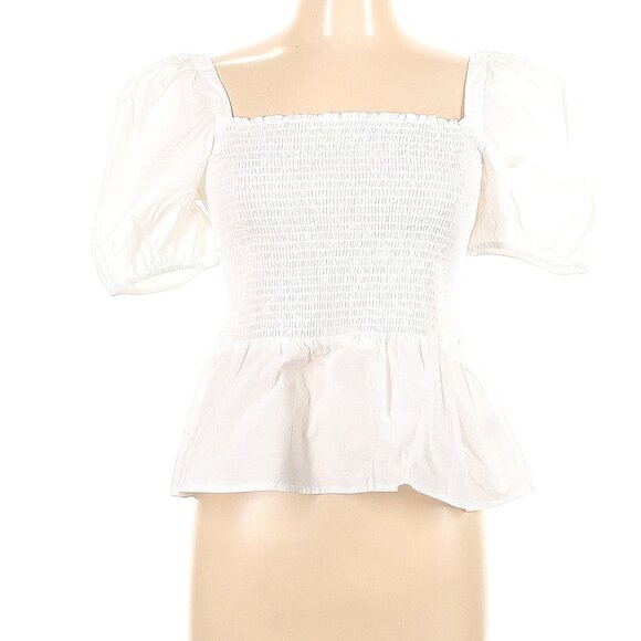 French Connection smocked blouse - Picture 1 of 2